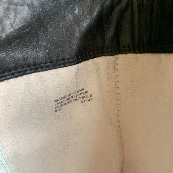 Michael Kors black tall riffing boots sz 8 womens - Picture 8 of 9